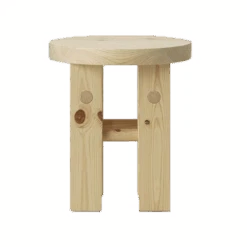 Normann Copenhagen | Fyr Stool - Pine -Earl of East Store normann copenhagen wooden stool pine 2