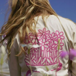 Earl Of East | Wildflower T-Shirt - Long Sleeve -Earl of East Store wildflower short sleeve 2